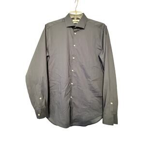 Calvin Klein Slim Fit Stretch Men's L/S Shirt, Size L